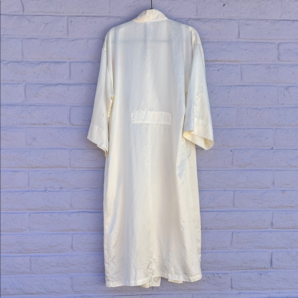 Vintage Natori Embroidered Full Length Robe - Picture 11 of 11
